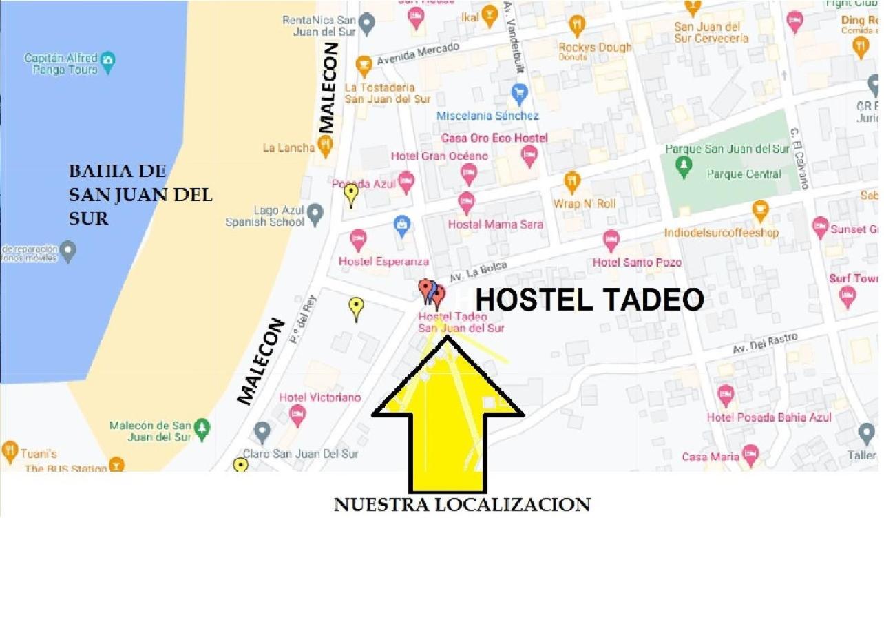 Hostel Tadeo San Juan Del Sur Exterior photo